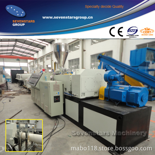 New Design PVC Pipe Making Machine, PVC Pipe Extrusion Machine Extruder Line